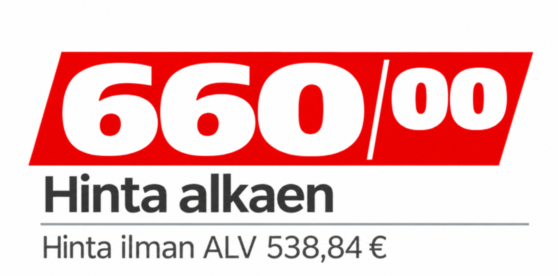 Sisältää asennuksen
